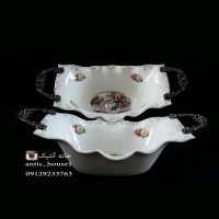 کاسه چینی طرحدار دسته دار کد 22343